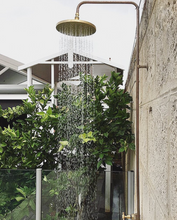Load image into Gallery viewer, BRASS wall mount | SGO Outdoor Shower - IN STOCK