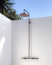 Load image into Gallery viewer, COPPER wall mount | SGO Outdoor Shower - IN STOCK